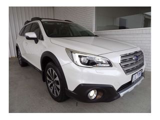 2018  Subaru Outback 2.5i Premium SUV (White) Pre-Owned Car Thumbnail