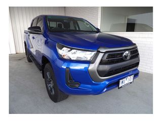 2022  Toyota Hilux SR Ute (Blue) Pre-Owned Car Thumbnail