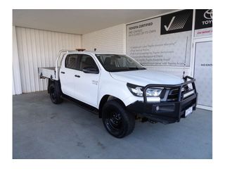 2022  Toyota Hilux SR Ute (White) Pre-Owned Car Thumbnail