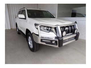 2021  Toyota Landcruiser Prado GXL SUV (White) Pre-Owned Car Thumbnail