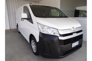2021  Toyota Hiace Van (White) Pre-Owned Car Thumbnail