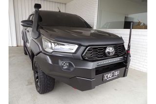 2021  Toyota Hilux Rugged X Ute (Grey) Pre-Owned Car Thumbnail