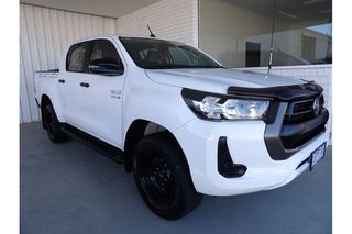 2020 Toyota Hilux SR Ute (White) Pre-Owned Car Thumbnail