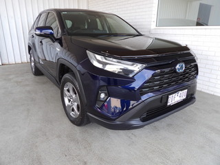 2023 Toyota Rav4 Hybrid RAV4 Hybrid GX AWD 2.5L Auto CVT 5 Door Wagon 7E72320 001 5 Door Wagon (Saturn Blue) Pre-Owned Car Thumbnail
