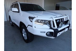 2019  Toyota Landcruiser Prado GXL SUV (White) Pre-Owned Car Thumbnail
