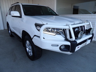 2019 Toyota Prado GXL 2.8L T Diesel Automatic Wagon 4277430 003 Wagon (Glacier White) Pre-Owned Car Thumbnail