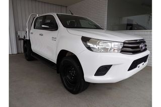 2016  Toyota Hilux SR Ute (White) Pre-Owned Car Thumbnail