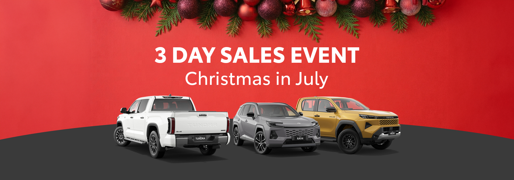 3 Day Sales Event